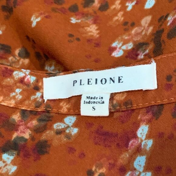 Pleione Sleeveless Top Burnt Orange Size Small - Picture 5 of 5